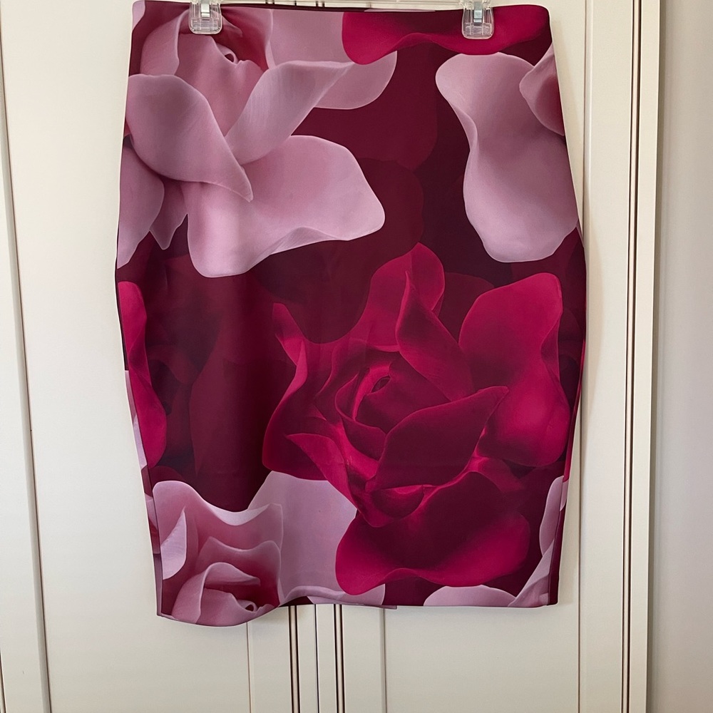 Ted baker floral skirt
